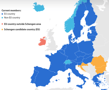 Global Schengen Area of Metaverse