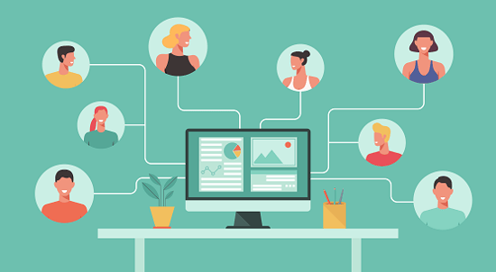 Relationship map of your team collaboration Relationship map of your team collaboration
